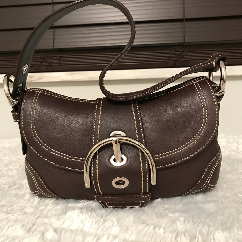 Coach Hobo Brown Leather Handbag